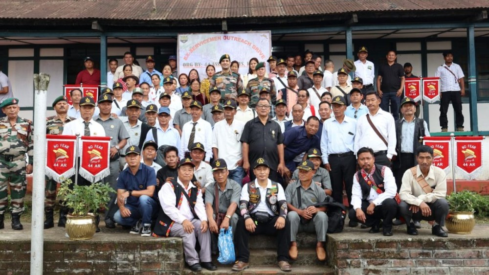 The Assam Rifles organised an Ex-Servicemen Outreach Drive at Khonsa and Jairampur on July 17 and 18.